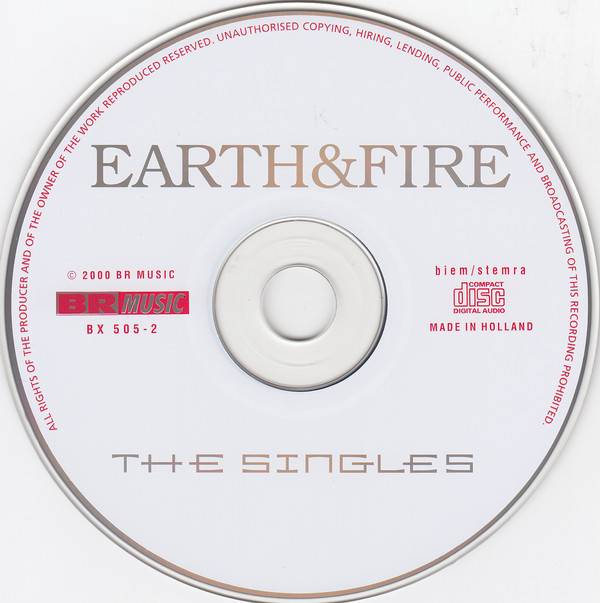 Earth and Fire The Singles : CD